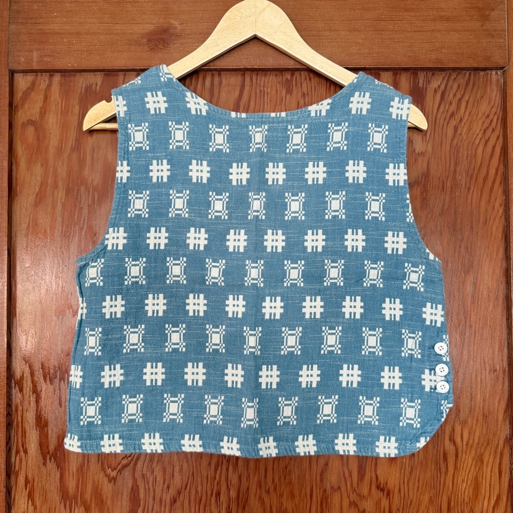 Ace & Jig Denim Mosaic top